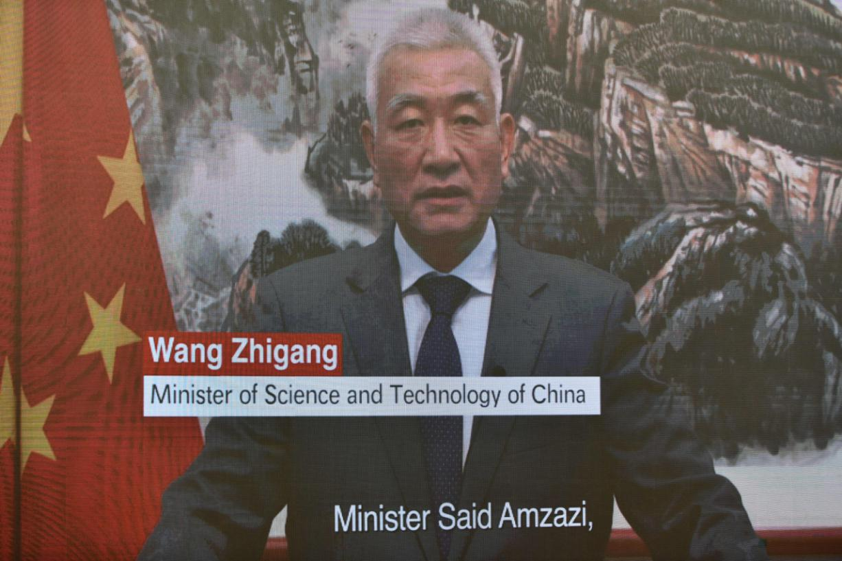 WANG Zhigang: “To expand and deepen science and technology exchanges and cooperation with all countries in the world, Arab states included”